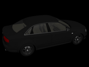 audi rs4 Model 3D