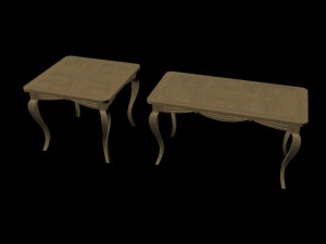 table for kitchen 3D 모델
