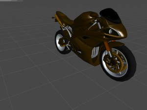 realistic motorcycle 3D Model