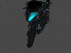 realistic motorcycle 3D Model