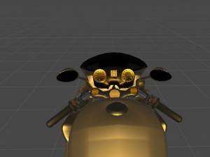 realistic motorcycle 3D Model