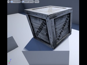 crate explosives game prop 3D Model