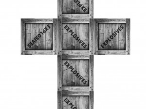 crate explosives game prop 3D Model