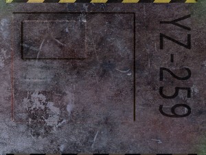 sci-fi wall panel Model 3D