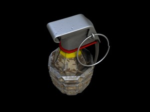 hand grenade 3D Model