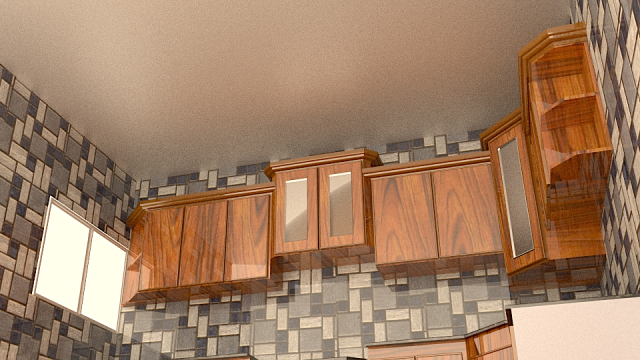 modern kitchen 3D Model .c4d .max .obj .3ds .fbx .stl .blend 