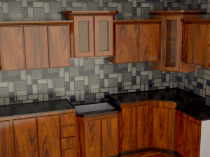 modern kitchen 3D Model