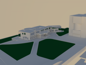 cultural center 3D Model