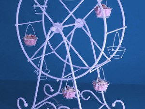wheel cupcake holder Modelo 3D