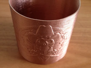 Totenkopf-Stifthalter 3D Druckmodell