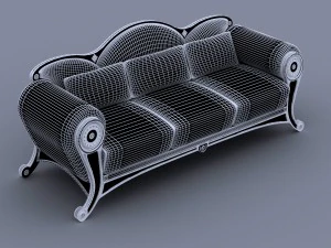 sofa tabarca 3D Model