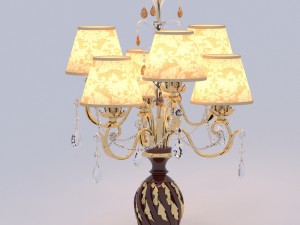 antico borgo lamp 3D-Modell