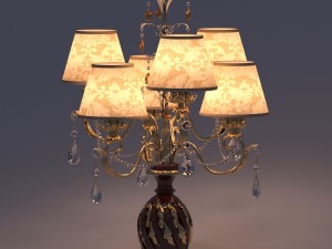 antico borgo lamp 3D Model