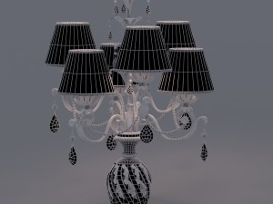 antico borgo lamp 3D-Modell