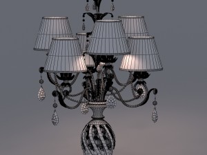 antico borgo lamp 3D-Modell