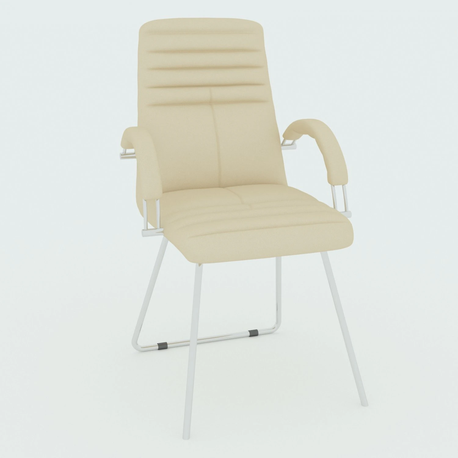 galaxy chrome chair 3D Model .c4d .max .obj .3ds .fbx .stl .blend 