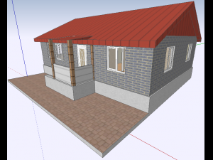 vacation home Modèle 3D