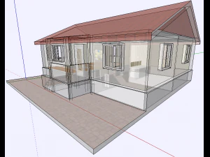 vacation home 3D Model