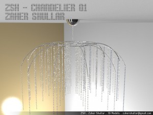 chandelier 01 3D Model