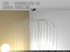 chandelier 01 3D Model