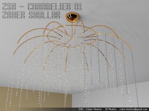 chandelier 01 3D Model