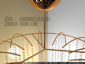 chandelier 01 3D Model