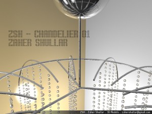 chandelier 01 3D Model