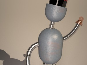 simple robot 01 3D Model