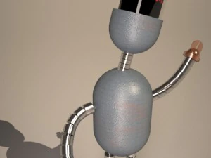 simple robot 01 3D Model