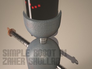 simple robot 01 3D Model