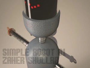 simple robot 01 3D Model