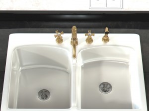 kitchen sink 3D मॉडल