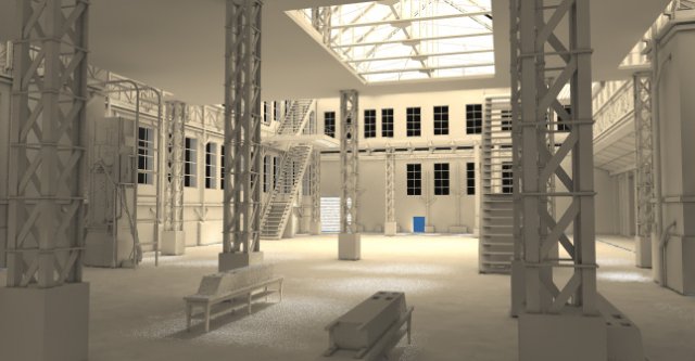 factory model 3D 모델 .c4d .max .obj .3ds .fbx .stl .blend 
