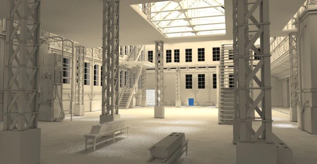 factory model 3D Model .c4d .max .obj .3ds .fbx .stl .blend 