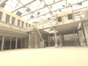 factory model 3D 모델