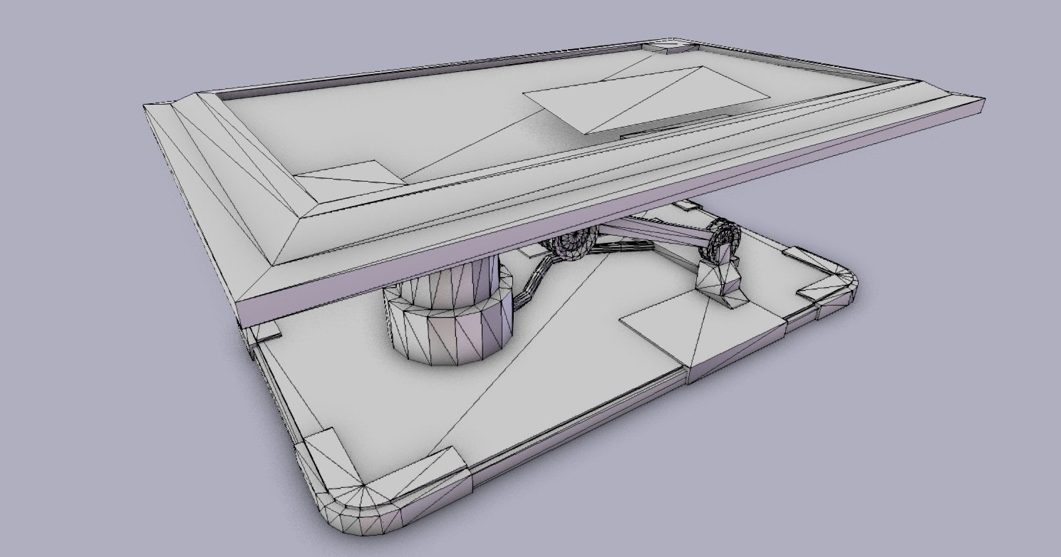 Sci Fi Hologram Table 3d Model In Tools 3dexport