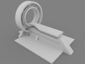 sci fi med scanner 3D Model