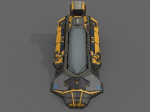 sci fi cryo pod Modelo 3D
