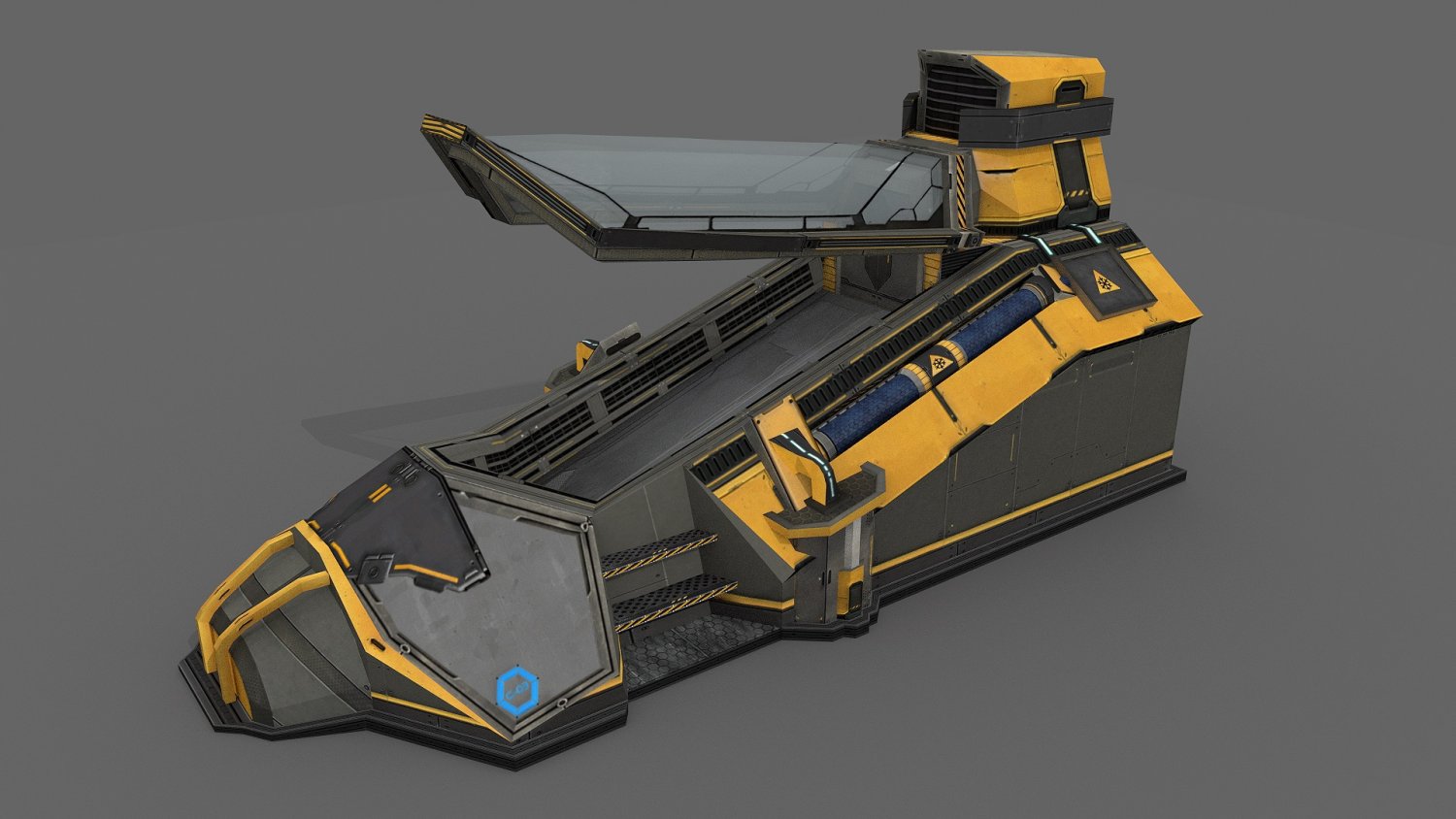To... sci fi cryo pod 3D Models. 