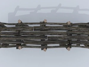 wooden bridges pack 3D Model