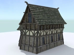 medieval village builder 3D Model