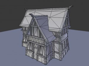 medieval village builder 3D Model