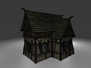 medieval village builder 3D मॉडल