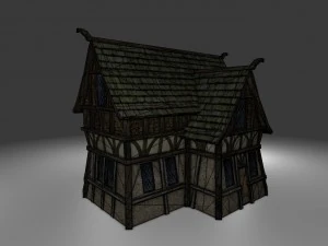 medieval village builder 3D Model