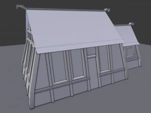 medieval village builder 3D Model