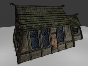 medieval village builder 3D Model