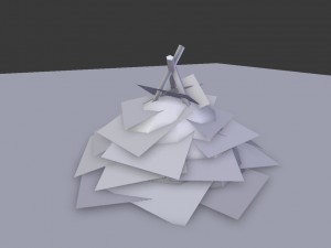 hay bales pack Model 3D