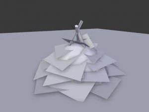 hay bales pack 3D Model