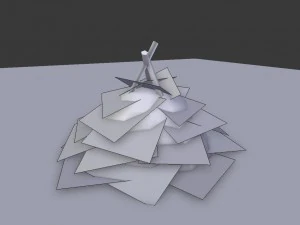 hay bales pack 3D Model