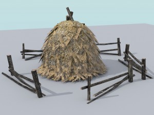 medieval farm builder 3D 模型